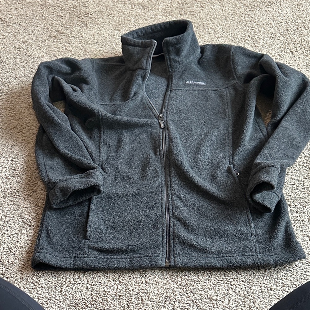 Columbia Kids Gray Fleece Jacket
